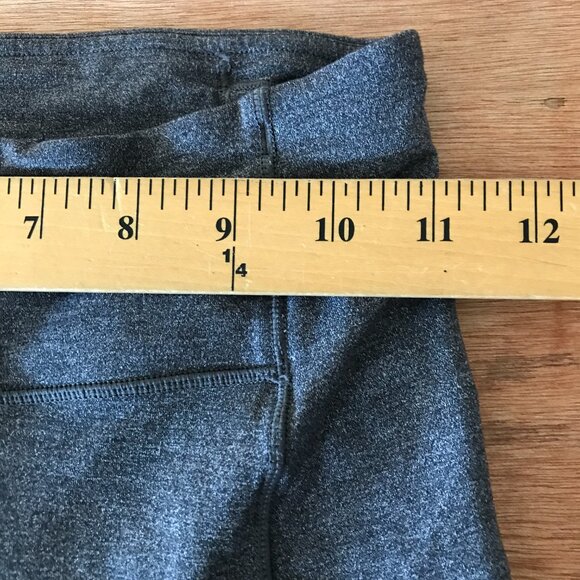 Lululemon Speed Up Leggings Women 2 Gray Mid Rise Media Pockets Zip Pocket 17738 - Picture 10 of 16